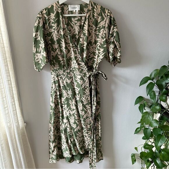Ba&Sh Tabby Dress in Green - Picture 2 of 9